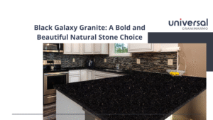 Black Galaxy Granite – A Stunning Natural Stone That Stands Out