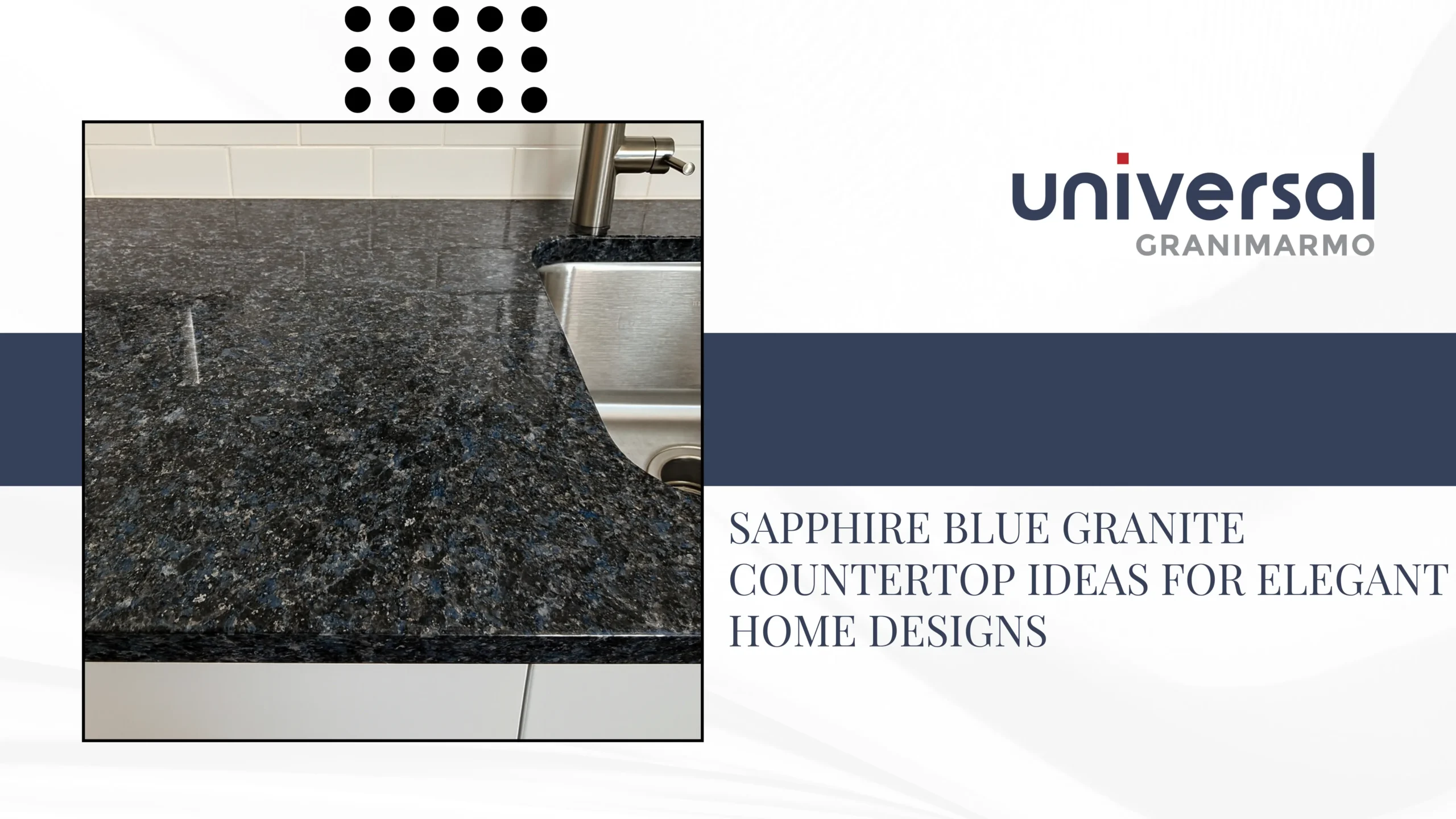 Sapphire Blue Granite Countertop Ideas for Elegant Home Designs