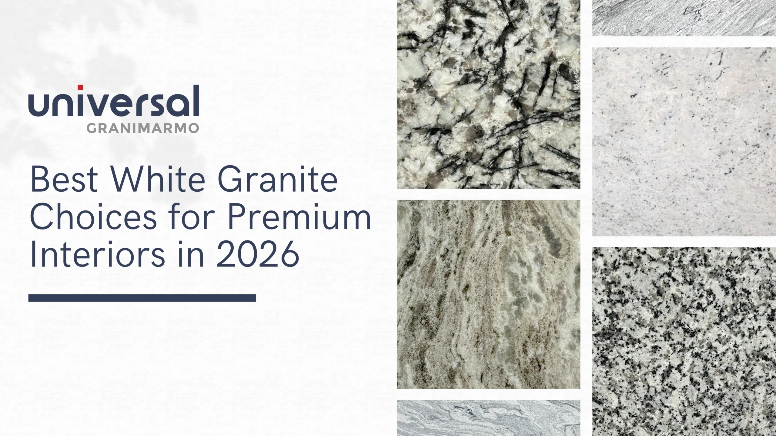 Best White Granite Choices for Premium Interiors in 2026