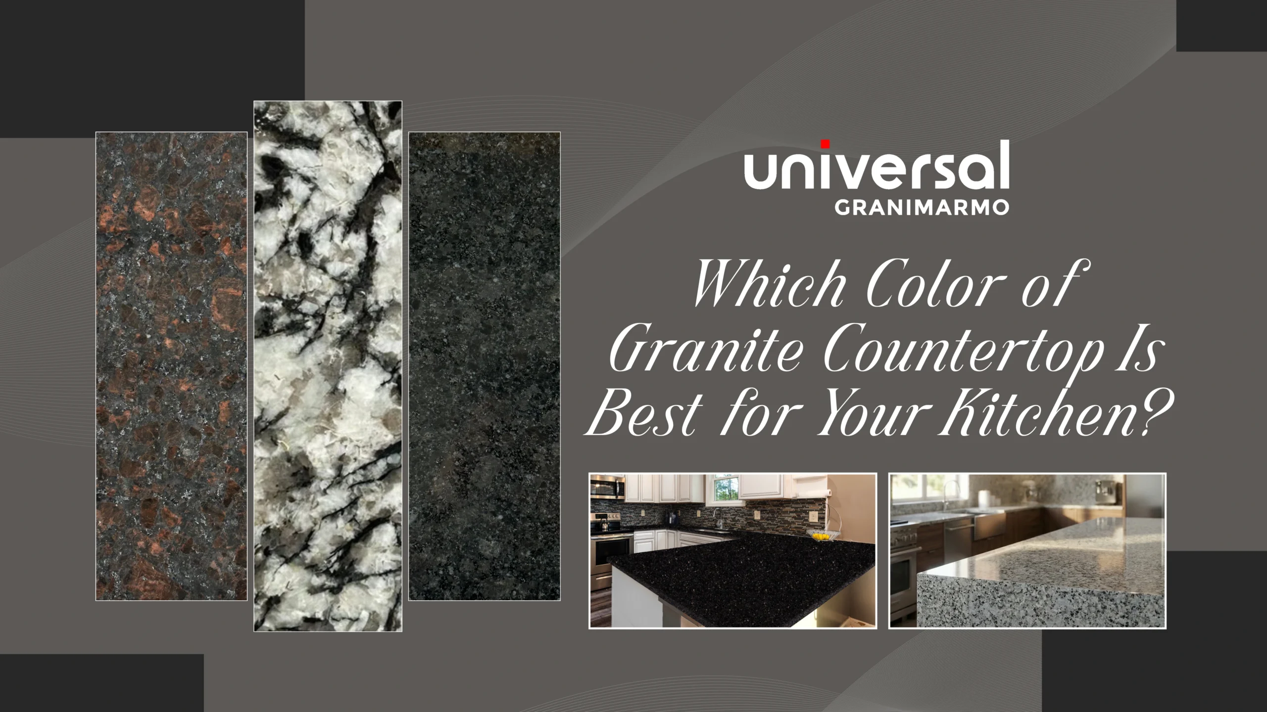 Which Colour of Granite Countertop Is Best for Your Kitchen?