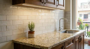 Backsplash with Granite Countertops