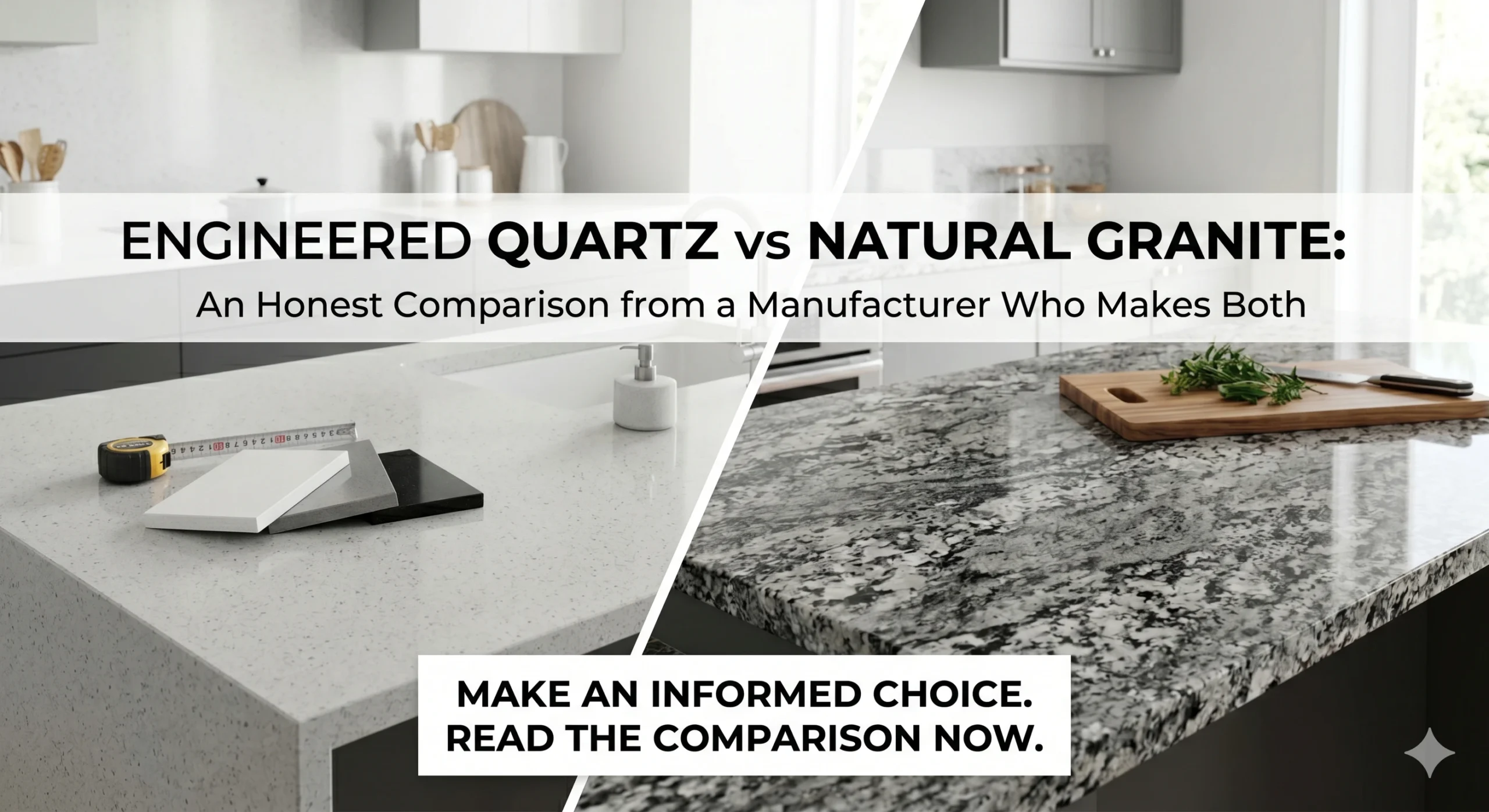 Engineered Quartz vs Natural Granite