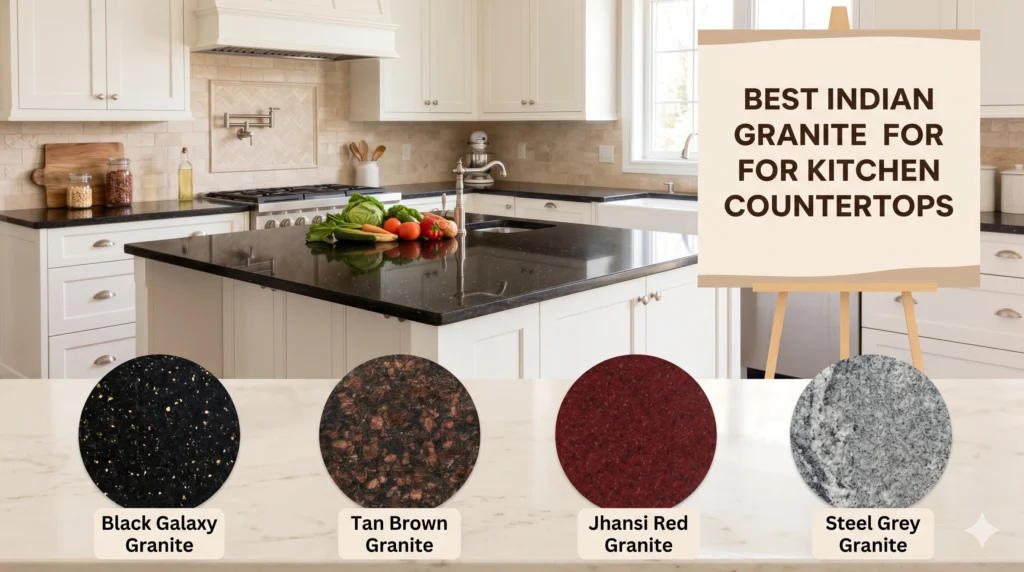 Best Indian Granite for Kitchen Countertops