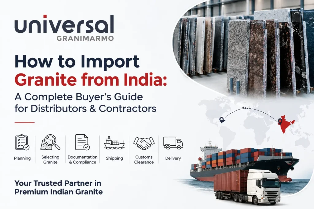 How to Import Granite from India: A Complete Buyer's Guide for Distributors & Contractors