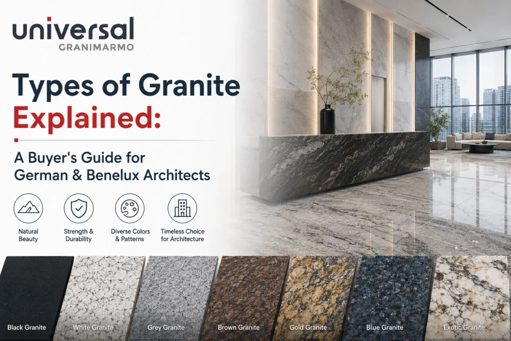Types of Granite Explained: A Buyer's Guide for German & Benelux Architects