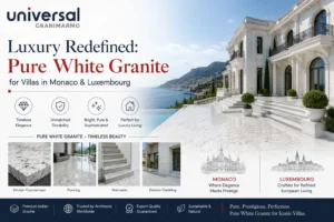 pure white granite