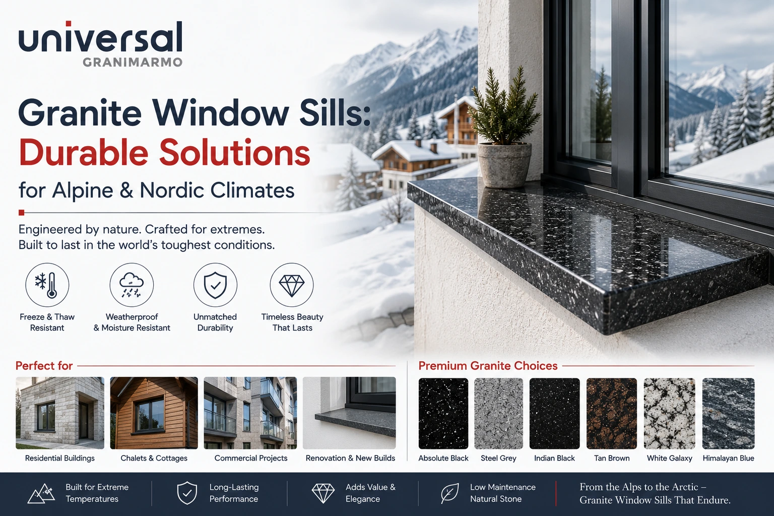 granite window Sills