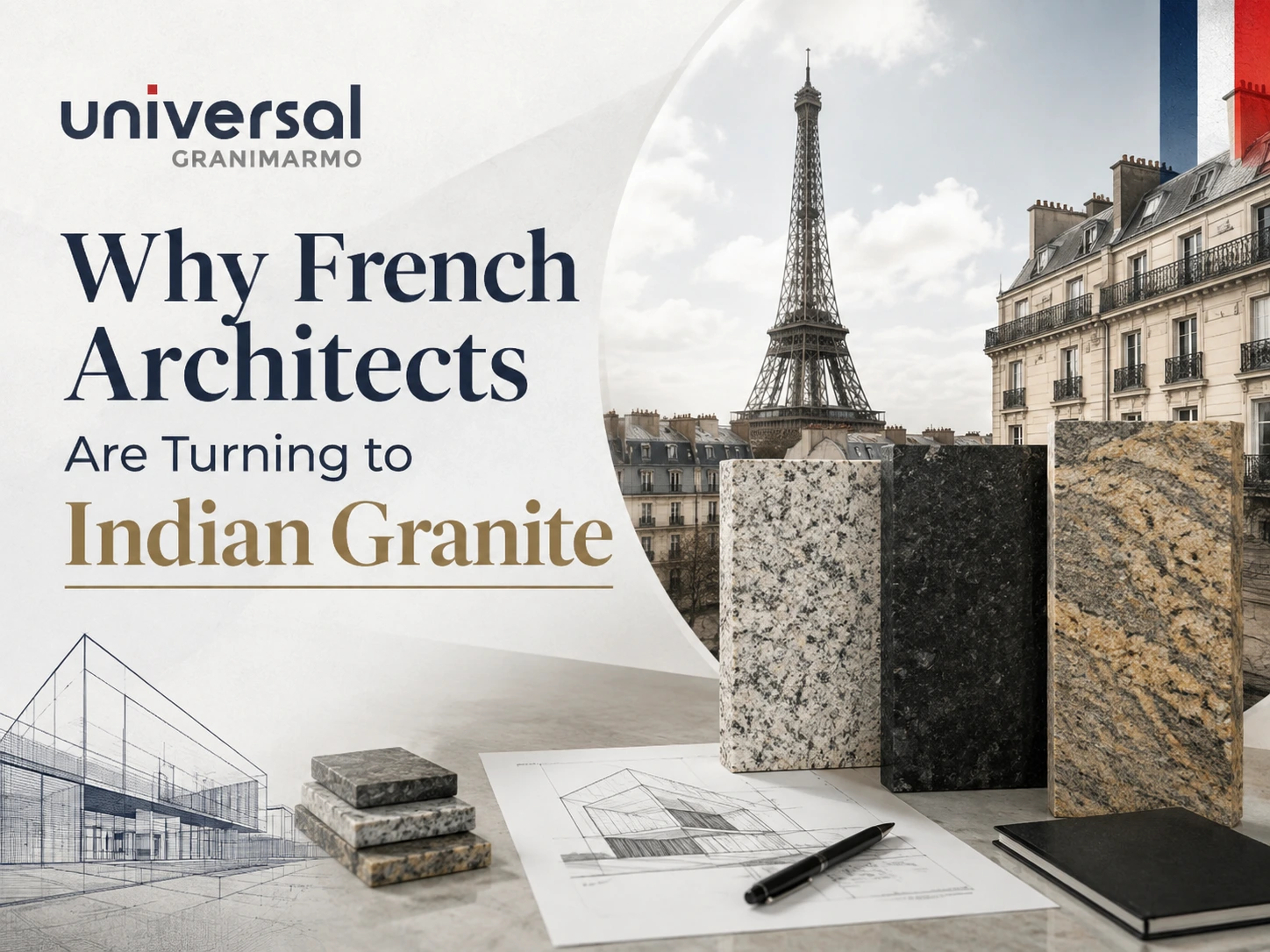 Why French Architects Are Turning to Indian Granite