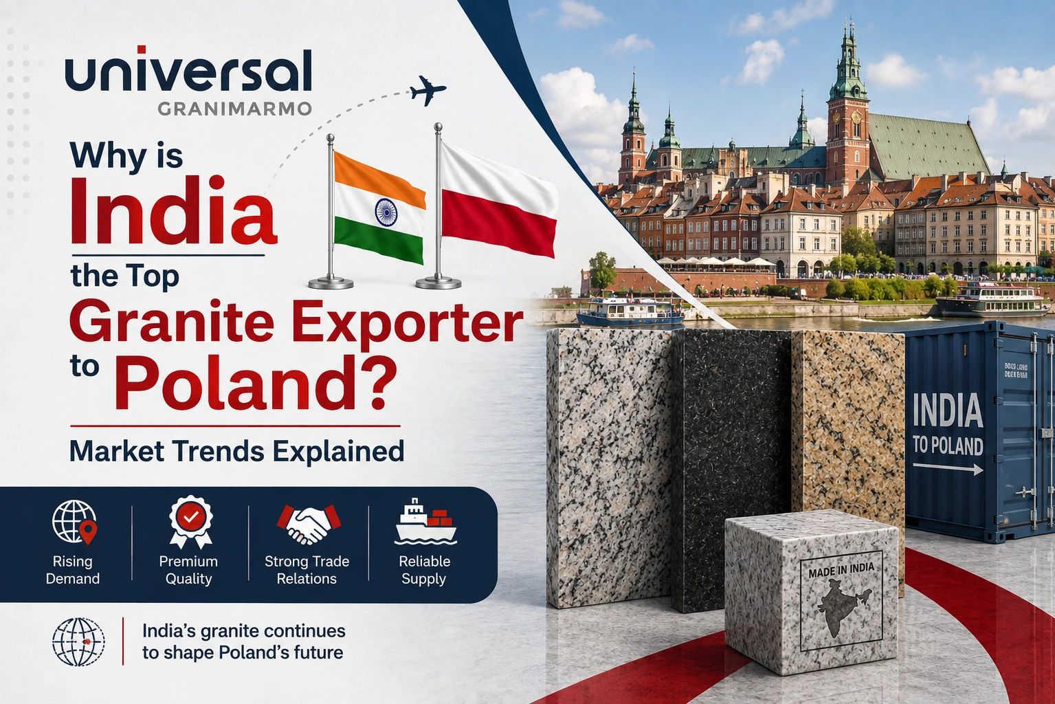 Why is India the Top Granite Exporter to Poland? Market Trends Explained