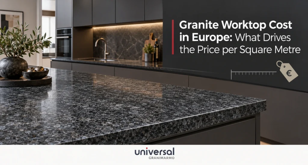 Granite Worktop Cost in Europe: What Drives the Price per Square Metre