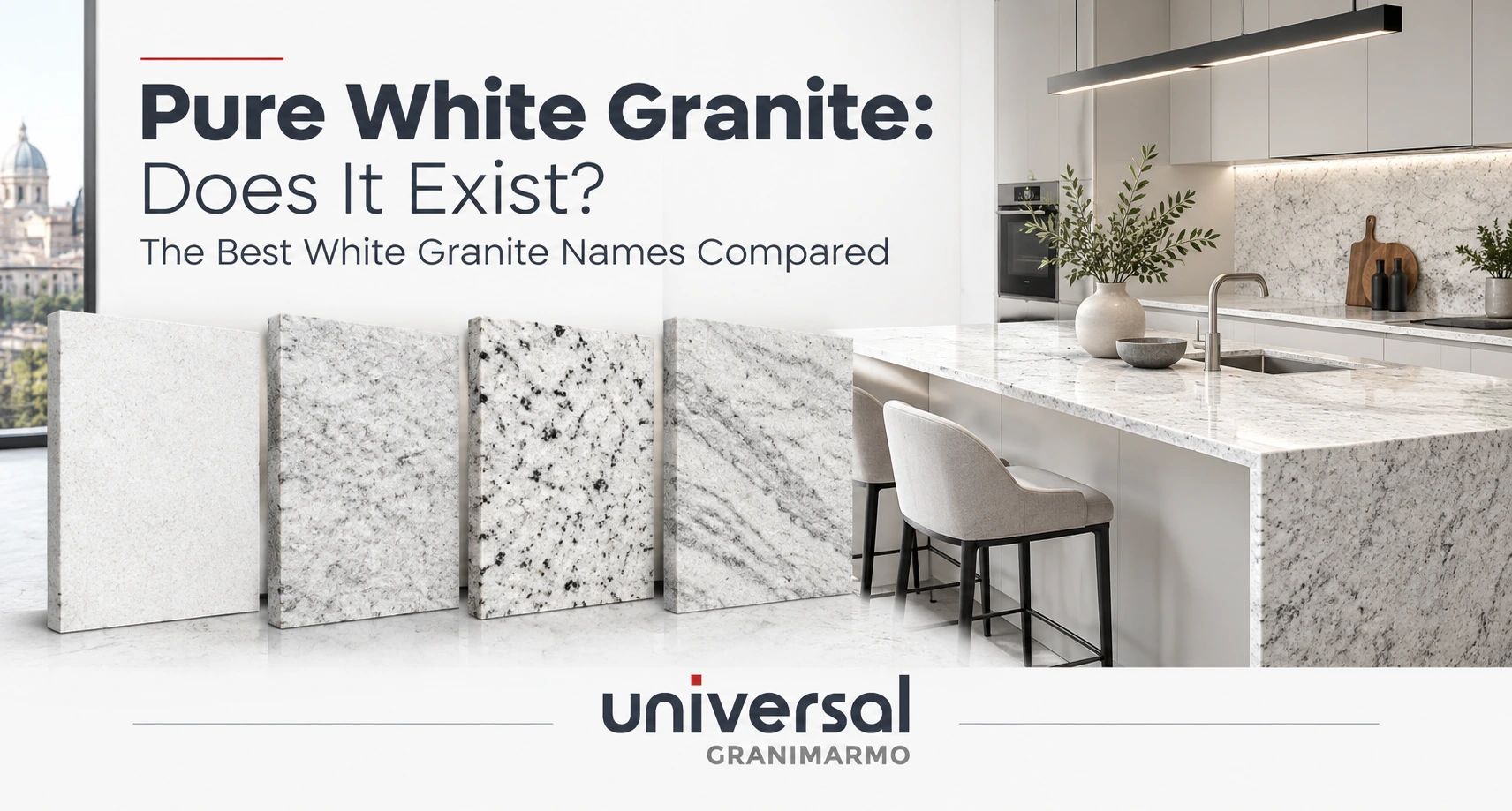 Pure White Granite: Does It Exist? The Best White Granite Names Compared